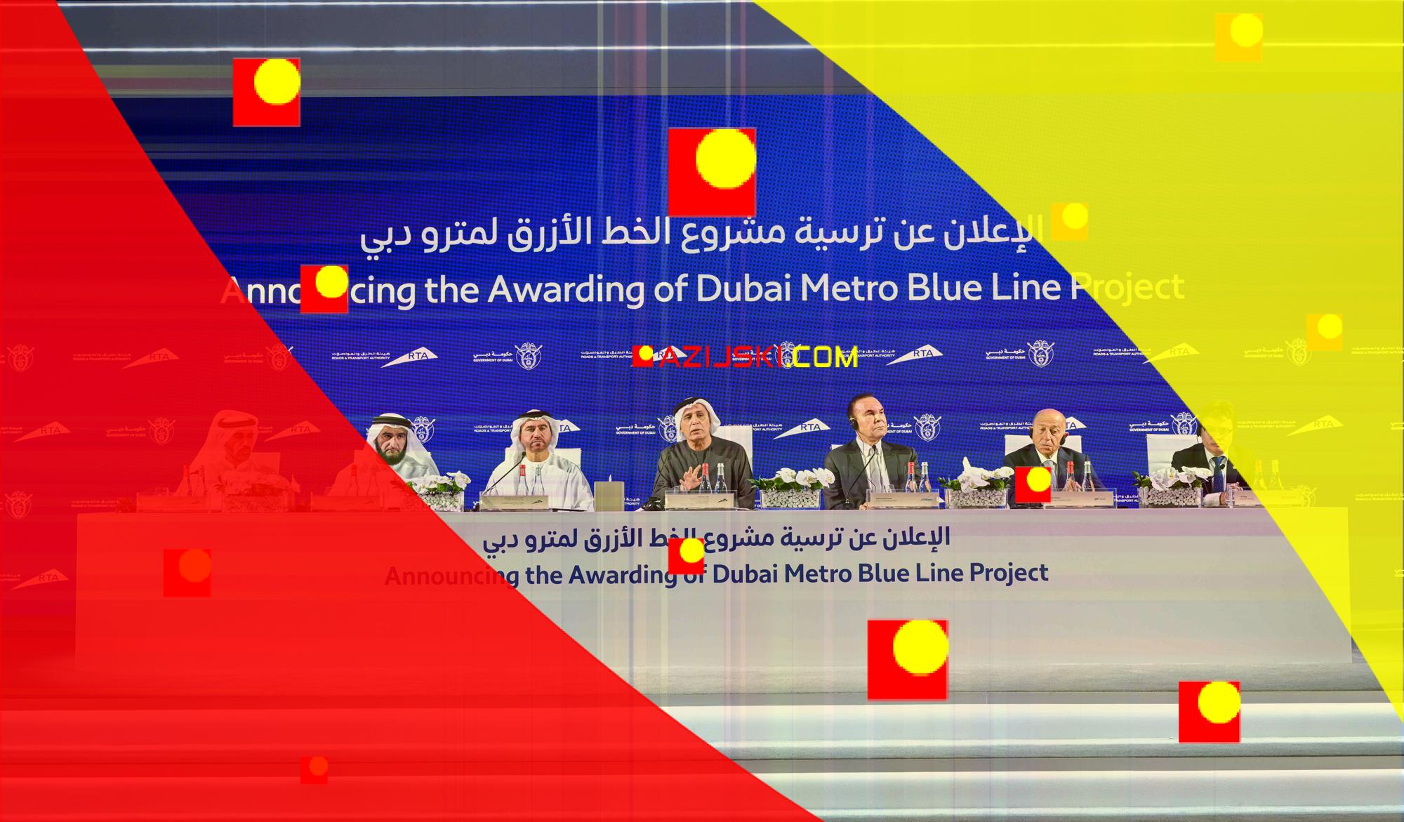 RTA dodjeljuje ugovor o plavoj liniji metroa Dubaija turskom i kineskom konzorcijumu za 20,5 milijardi AED - UAE