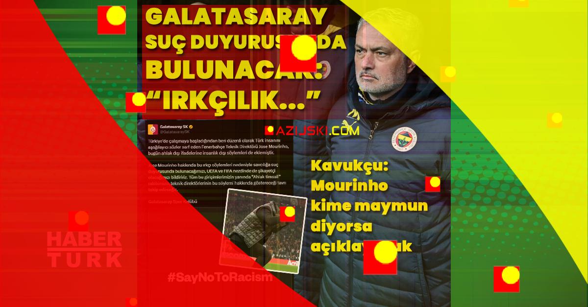 Krivična žalba Galatasaraya u Mourinho: Rasizam